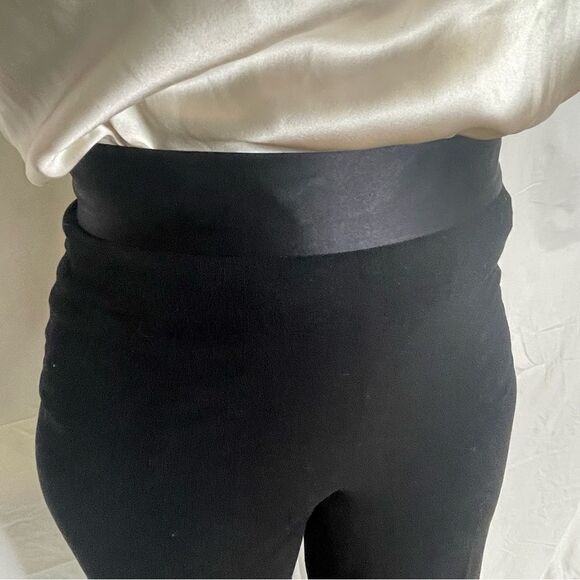Revolve Donna Karen Silk Waistband Dress Trousers Pants - Picture 11 of 13